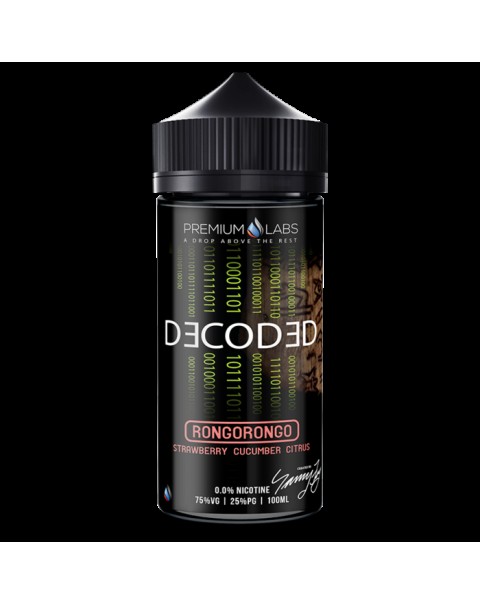 Premium Labs Decoded - Rongorongo E-liquid 100ml Short Fill