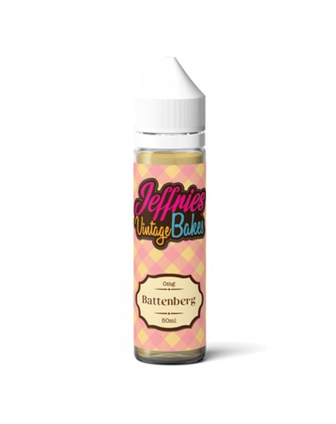 Jeffries Vintage Vapes Battenberg E-liquid 50ml Short Fill