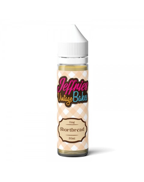 Jeffries Vintage Vapes Shortbread E-liquid 50ml Short Fill