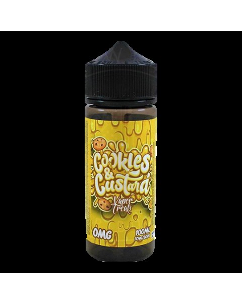 Vaper Treats Cookies and Custard E-liquid 100ml Short Fill