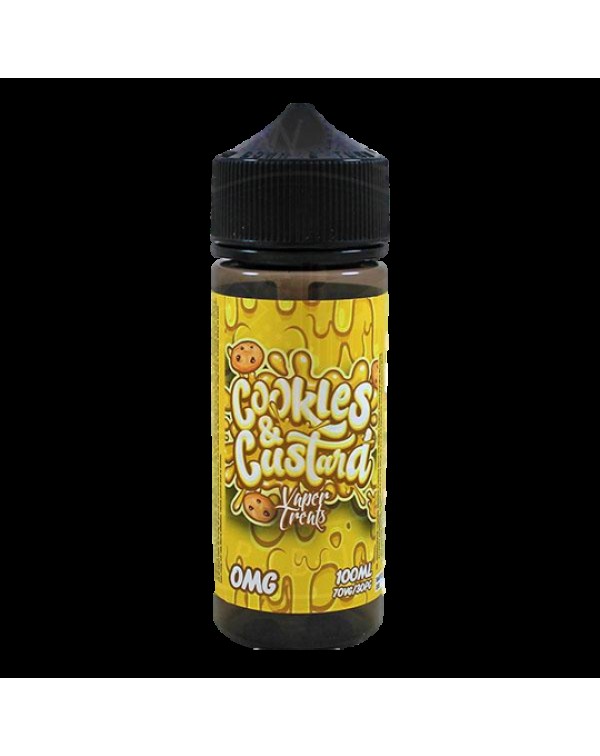 Vaper Treats Cookies and Custard E-liquid 100ml Sh...