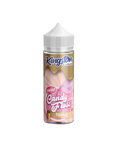 Kingston Sweet Candy Floss: Toffee 0mg 100ml Short Fill E-Liquid