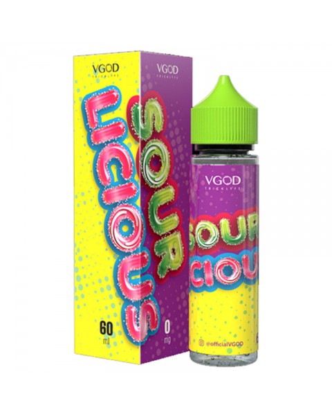 VGOD Tricklyfe: Sour Licious 0mg 50ml Short Fill E-Liquid