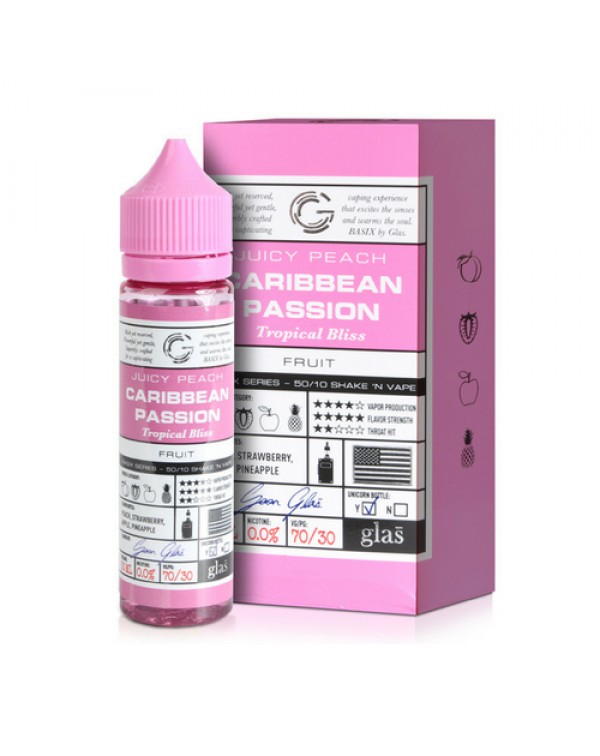 Glas Caribbean Passion E-liquid 50ml Short Fill