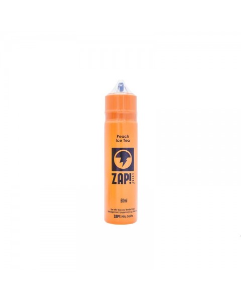 Zap! Juice Peach Ice Tea E-Liquid 50ml Short Fill
