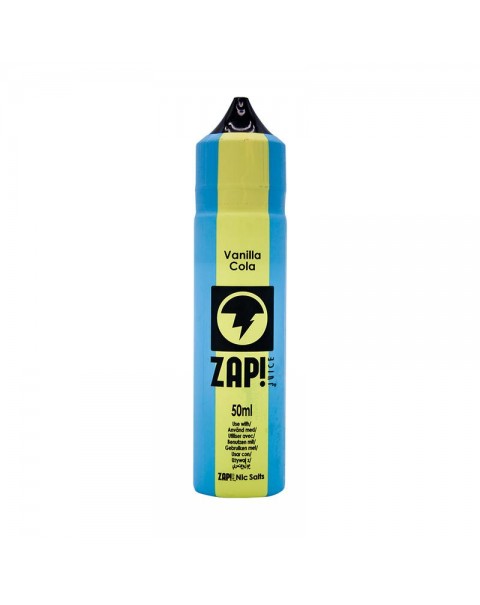 Zap! Juice Vanilla Cola E-Liquid 50ml Short Fill