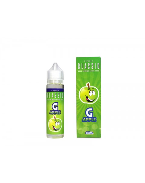 Classic Premium Juice G Apple E-Liquid 60ml Short Fill