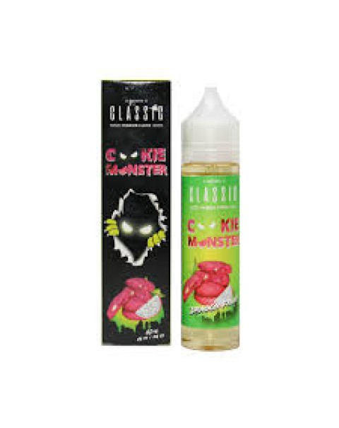 Classic Premium Juice Dragon Fruit Cookie Monster E-Liquid 60ml Short Fill