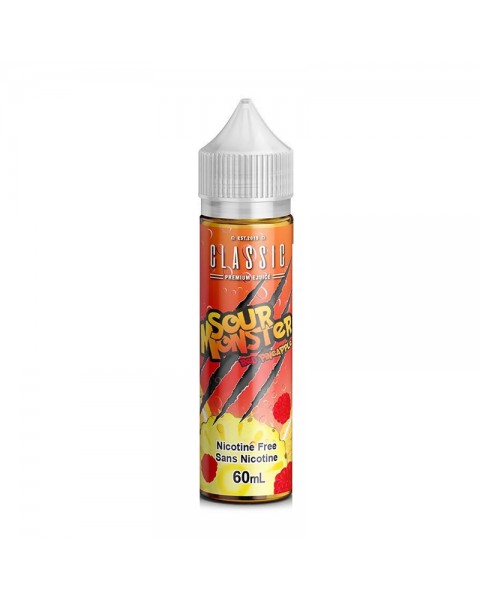 Classic Premium Juice Red Pineapple Sour Monster E-Liquid 60ml Short Fill