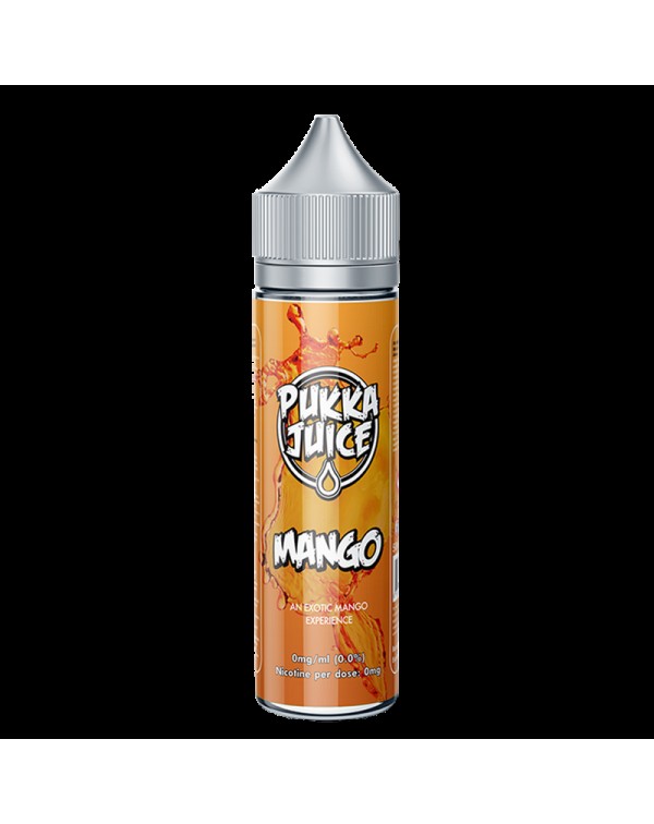 Pukka Juice Mango 0mg 50ml Short Fill