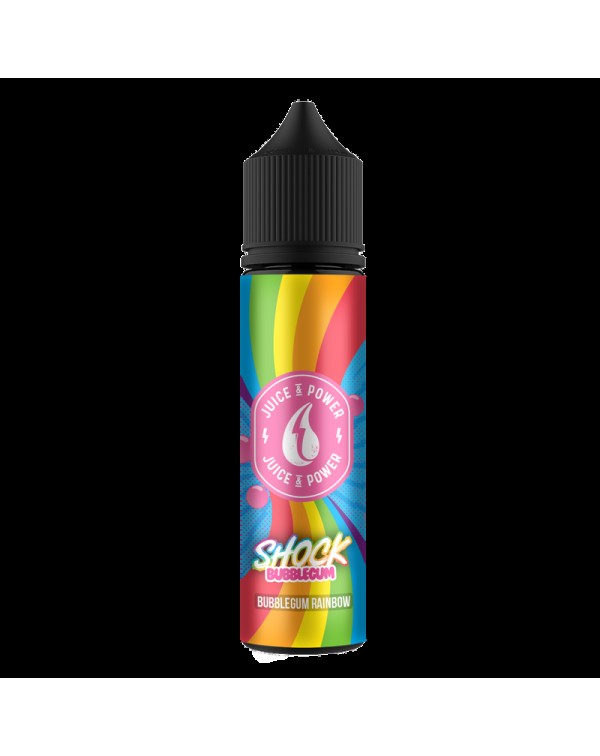 Juice N Power Shock Bubblegum E-Liquid 50ml Short ...