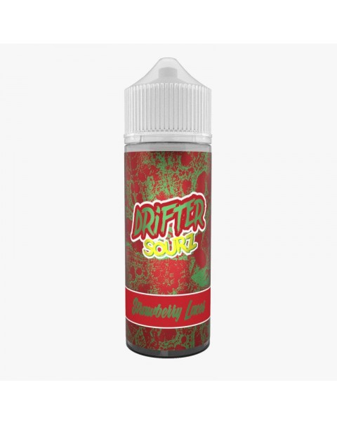 Juice Sauz Drifter Sourz Strawberry Laces E-Liquid 100ml Short Fill