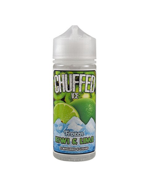 Chuffed Ice: Frozen Kiwi & Lime 0mg 100ml Short Fill E-Liquid