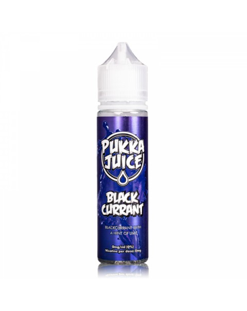 Pukka Juice Blackcurrant E-Liquid 0mg Shortfill 50ml