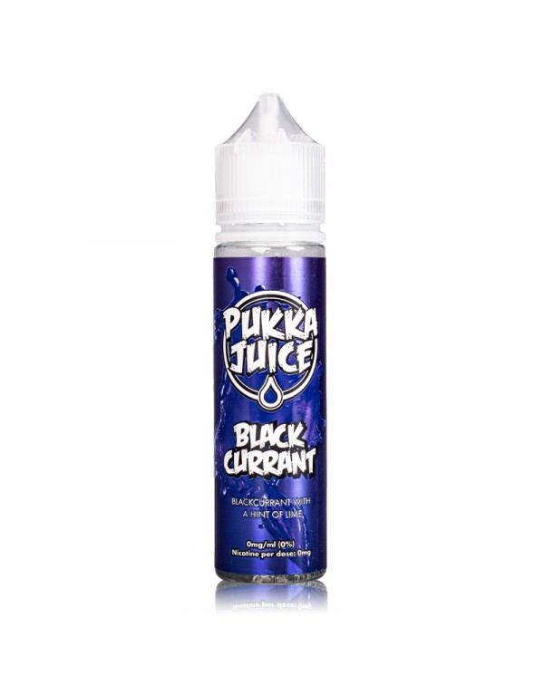 Pukka Juice Blackcurrant E-Liquid 0mg Shortfill 50...