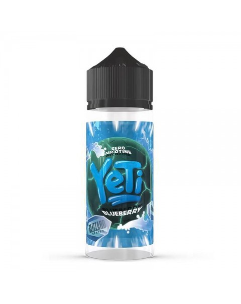 Yeti Blizzard Blueberry 0mg 100ml Short Fill E-Liquid