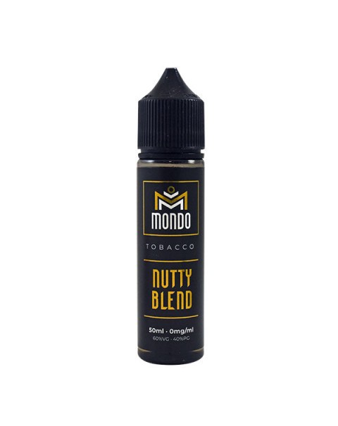 Mondo Tobacco: Nutty Blend 0mg 50ml Short Fill E-Liquid