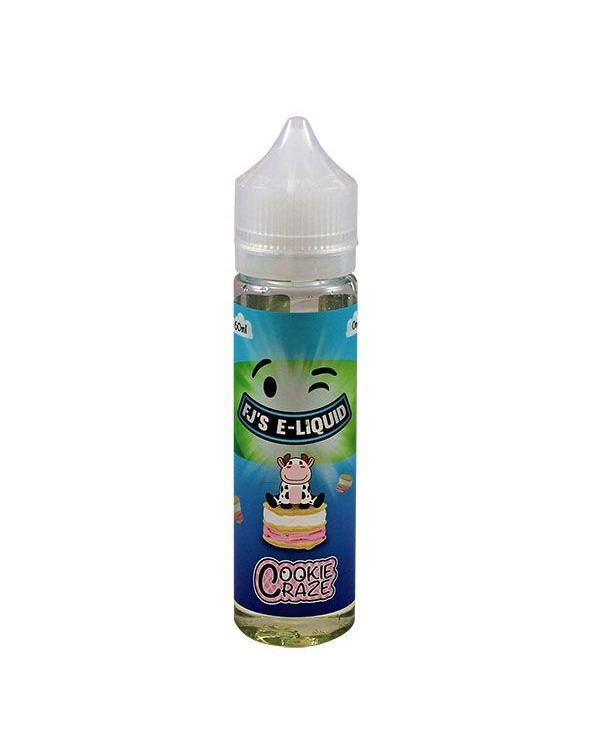 Fj's E-liquid Cookie Craze E-Liquid 50ml Short...