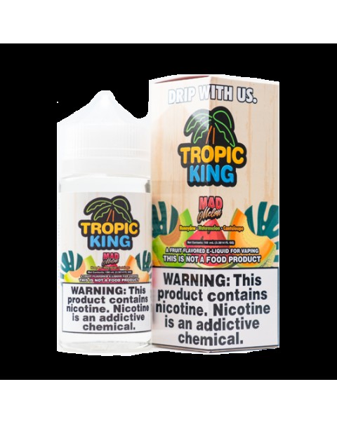 Drip More Tropic King: Mad Melon E-Liquid 100ml Short Fill