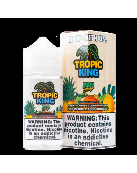 Drip More Tropic King: Maui Mango E-Liquid 100ml Short Fill