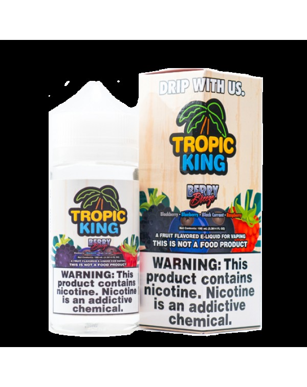 Drip More Tropic King: Berry Breeze E-Liquid 100ml...