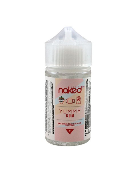 Naked 100 Candy Yummy Gum 50ml Short Fill E-liquid 0mg