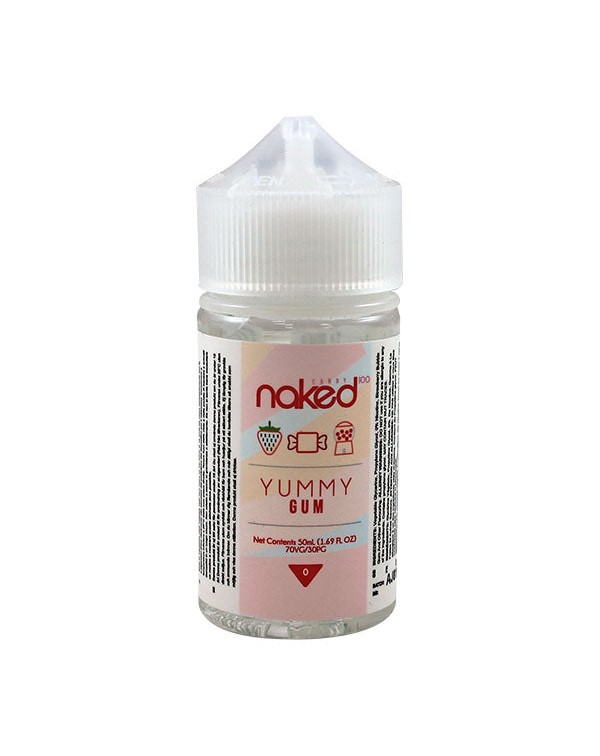 Naked 100 Candy Yummy Gum 50ml Short Fill E-liquid...