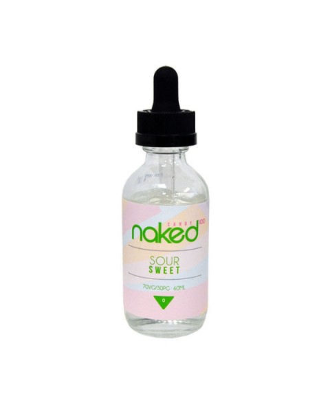 Naked 100 Naked Candy Sour Sweet 50ml Short Fill E-liquid