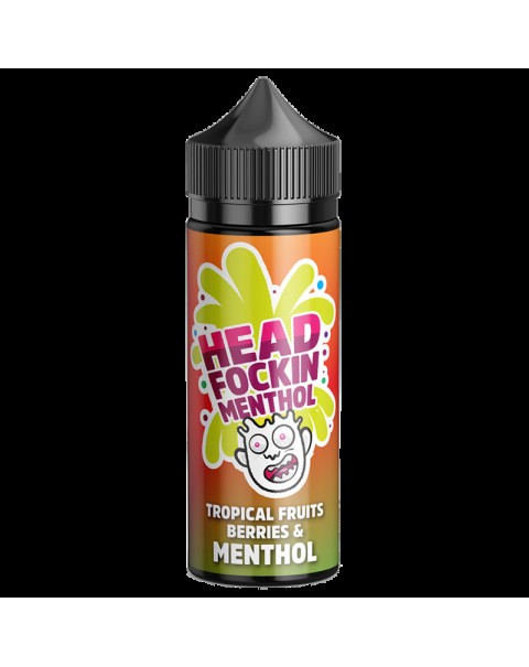 Head Focking Menthol: Tropical Fruits & Berries 0mg 100ml Short Fill E-Liquid