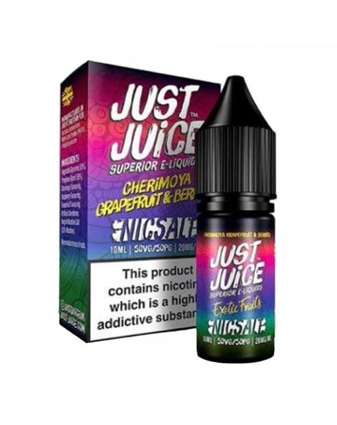 Just Juice Exotic Fruits: Cherimoya Grapefruit & Berries Nic Salt 10ml