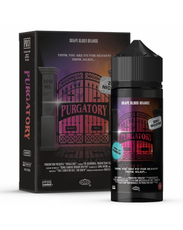 Prohibition Vape Purgatory 0mg 100ml Short Fill E-...