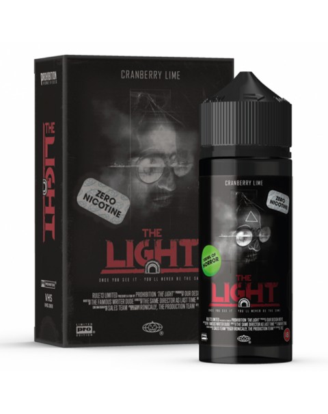 Prohibition Vape The Light 0mg 100ml Short Fill E-Liquid