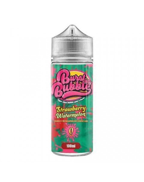 Burst My Bubble Strawberry Watermelon 0mg 100ml Short Fill E-Liquid