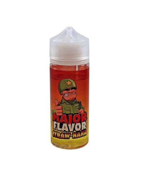 The Custard Company Major Flavor: Straw-Nana E-Liquid 100ml Short Fill