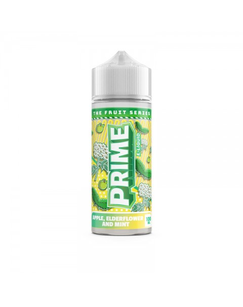 Prime E-Liquids Apple Elderflower & Mint 0mg 100ml Short Fill E-Liquid