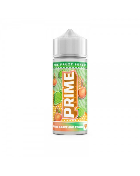 Prime E-Liquids White Grape & Peach 0mg 100ml Short Fill E-Liquid