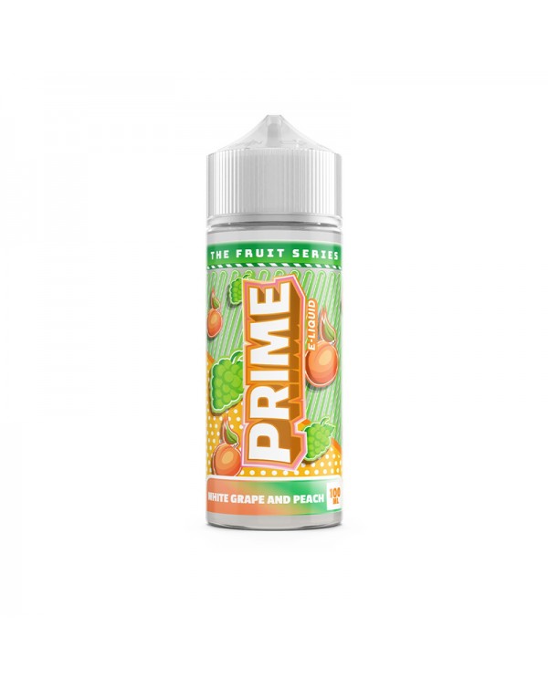 Prime E-Liquids White Grape & Peach 0mg 100ml ...