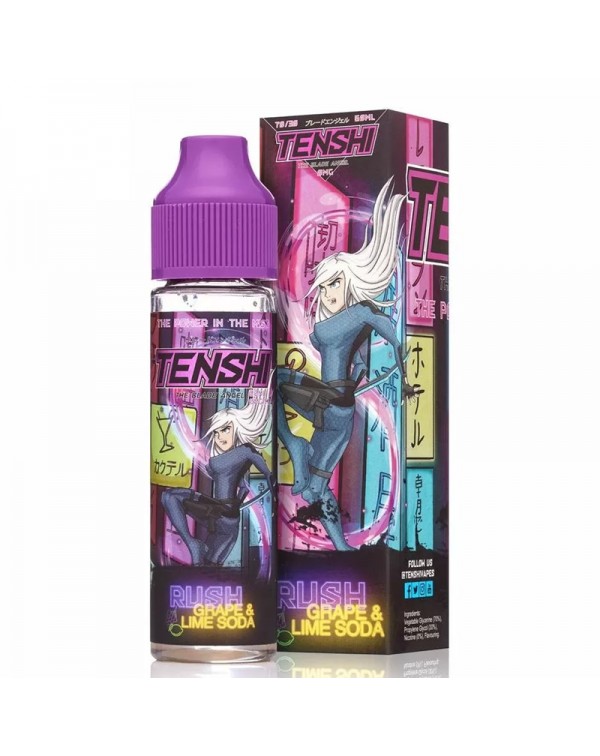 Tenshi Rush 0mg 50ml Short Fill E-Liquid