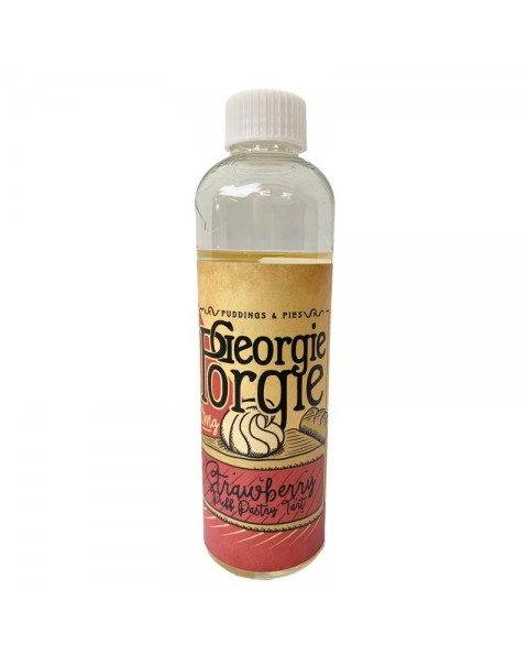 Georgie Porgie Strawberry Puff Pastry Tart 0mg 200ml Short Fill E-Liquid