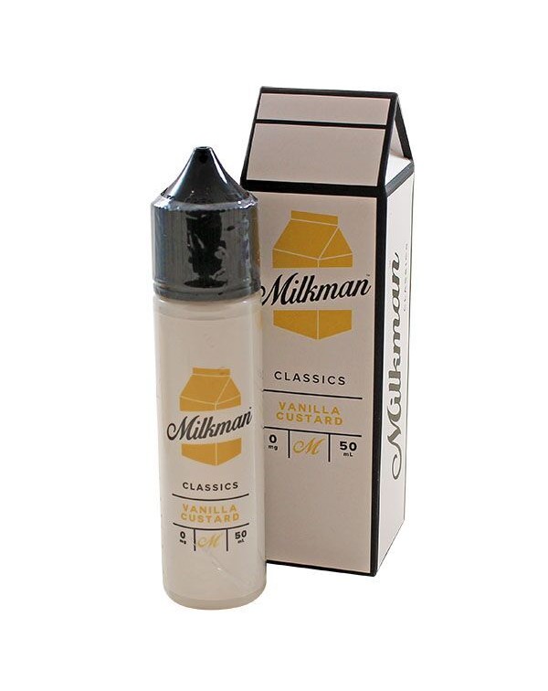 Milkman Vanilla Custard E-Liquid 50ml Short Fill