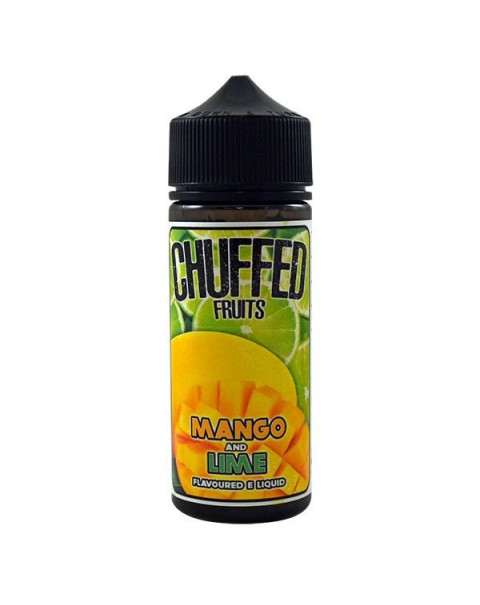 Chuffed Fruits Mango & Lime 0mg 100ml Short Fill E-Liquid