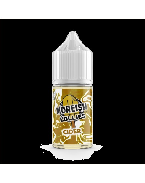 Moreish Puff Lollies Cider 0mg 25ml Short Fill E-Liquid