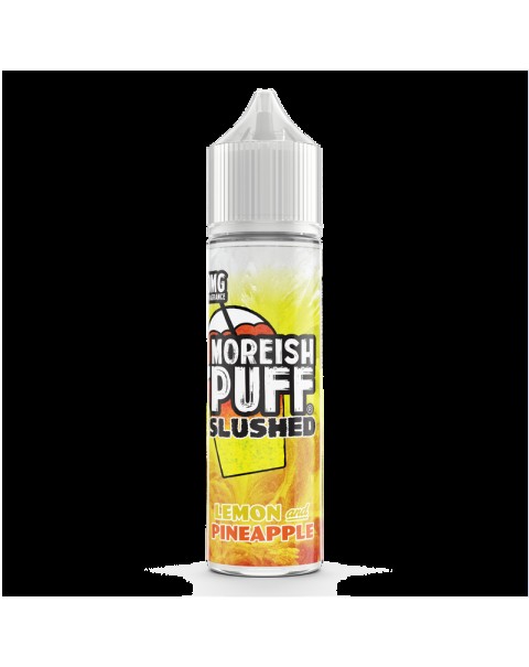 Moreish Puff Slushed Lemon & Pineapple 0mg 50ml Short Fill E-Liquid