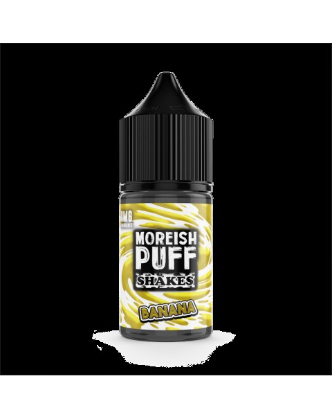 Moreish Puff Shakes Banana 0mg 25ml Short Fill E-Liquid