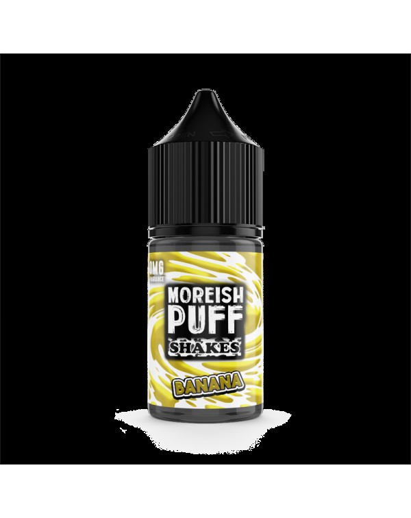 Moreish Puff Shakes Banana 0mg 25ml Short Fill E-L...