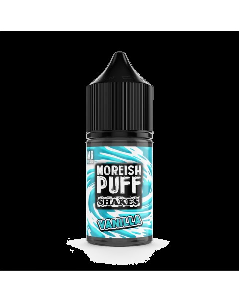 Moreish Puff Shakes Vanilla 0mg 25ml Short Fill E-Liquid