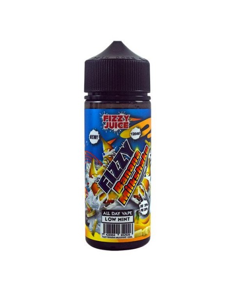 Fizzy Juice Banana Milkshake 0mg 100ml Short Fill E-Liquid