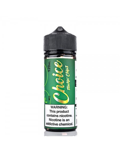 Five Star Choice: Stackin Chips 0mg 100ml Short Fill E-Liquid