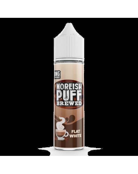 Moreish Puff Brewed Flat White 0mg 50ml Short Fill E-Liquid