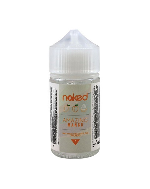 Naked 100 Amazing Mango E-Liquid 50ml Short Fill 0mg